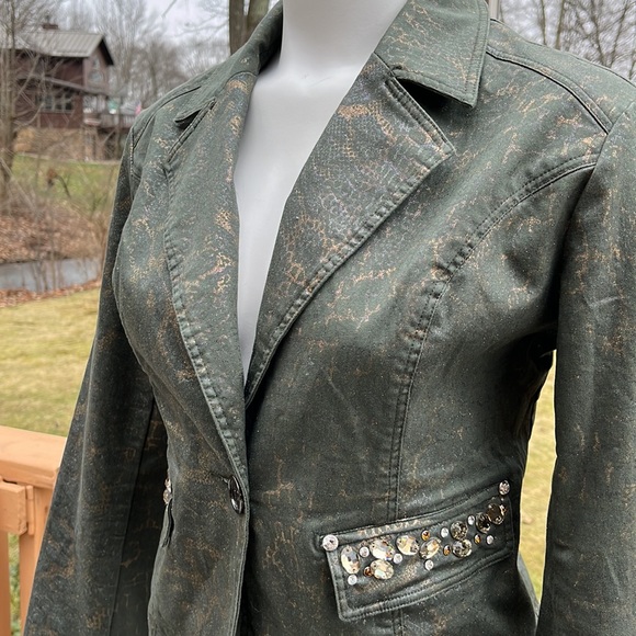 Ethyl glittery cotton jacket M-L - Picture 5 of 11